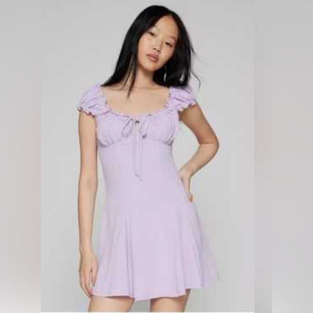 Kimchi Blue medium lavender Blair mini dress NWT